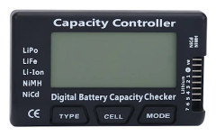 Digital Batterikapacitetskontroll Spänningstestare Detektor för LiPo Li-jon LiFe NiMH/NiCd Batteri
