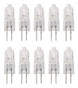 10 st G4 Halogenlampor 10W Varmvit