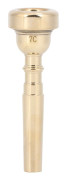 Trumpetmunstycke Hållbart Elegant Mässing Professionellt Horn Tillbehör För Musikinstrument Guld7C