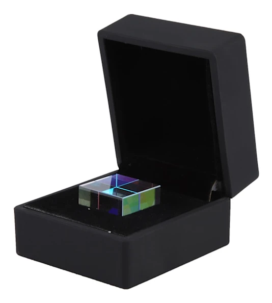23*23*23mm SiX-sidig Ljuskombinationskub Prisma Färgat Glas Prisma