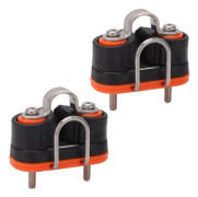 Segelbåt Kajak Cam Cleat Snabbinträde Wire Fairlead Marinbåt Hårdvara för 3‑12mm Rep