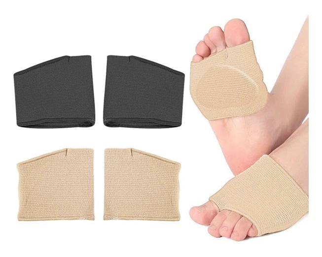 2 par metatarsal fotdynor, metatarsal fotdynor, framfotdynor med gelkuddar innersula, framfot plantar fotdyna, metatarsal fotdyna (2 par)