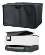 Printer Dust Cover for HP/Epson/Canon/Brother Wireless Printers, 20x16x12 inch Universal Printer Case, 600d Waterproof Black Printer Protector