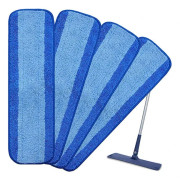 Microfiber Mop Cloth, Replacement Cleaning Pads, 6 Pcs, Fits Bo
