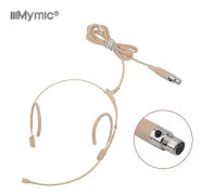Uppgraderad Version Elektret Kondensator Headset Mikrofon Dubbla Öronhängen 4 Pin XLR Ta4f För Shure Body Pack Tjock Kabel{jkw}