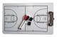 Coach Board Dry Erase Board for Coaching Double-Sided Design Strategy Board Whiteboard for Basketball