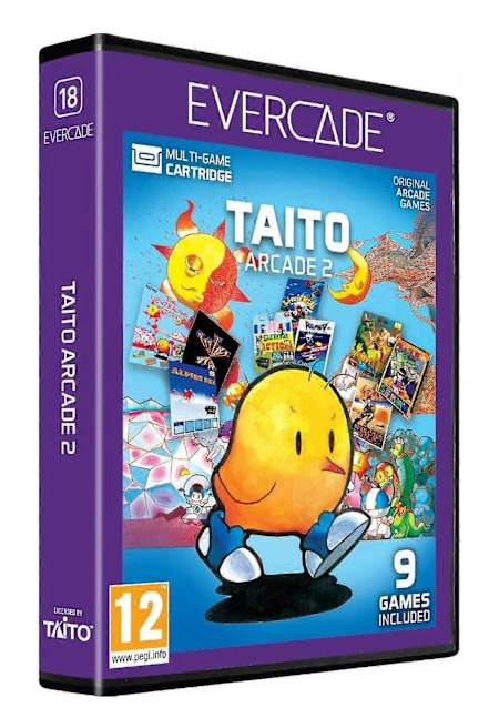 Evercade Taito Arcade 2 Kassett