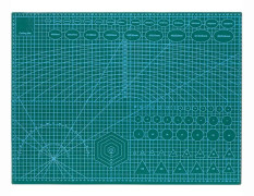 A2 Självläkande Skärmattor - Dubbelsidig Halkfri Yta - Självläkande Kvalitet - Skärmatta för Hantverk, Tyg, Quiltning, Sömnad, Scrapbooking