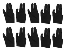 [PL】10 st Biljardhandskar 3 Vänster och Handskar Snooker Cue Poolhandskar