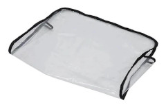 {xjxj}Plastskydd för frisörstol Vattentätt och hårskydd 48x43cm Klar