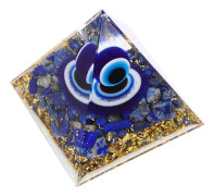 Mini Feng Shui Pyramid Skrivbordsdekoration 6x6x6 cm