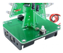 3D Julgran DIY Elektronisk Krets Kit LED Stereo Julgran Juldekoration 7 Färger