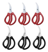 6-PACK Skaldjurssax Fisk Krabba Hummer Räkor Kräftor