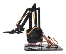 Full Akryl Programmerbar Arm Mekaniska Armar Robotklo