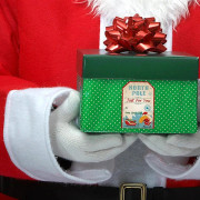200 st Julklappsetiketter Jul Namnetikett Klistermärken Dekorativa Presentetiketter Jul Självhäftande Namnetiketter Stil 2