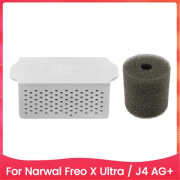 För Narwal Freo X Ultra/J4 Robot Ag+ Sterilisering Silverjonmodul Vattentank Skumfilter Dammsugare C