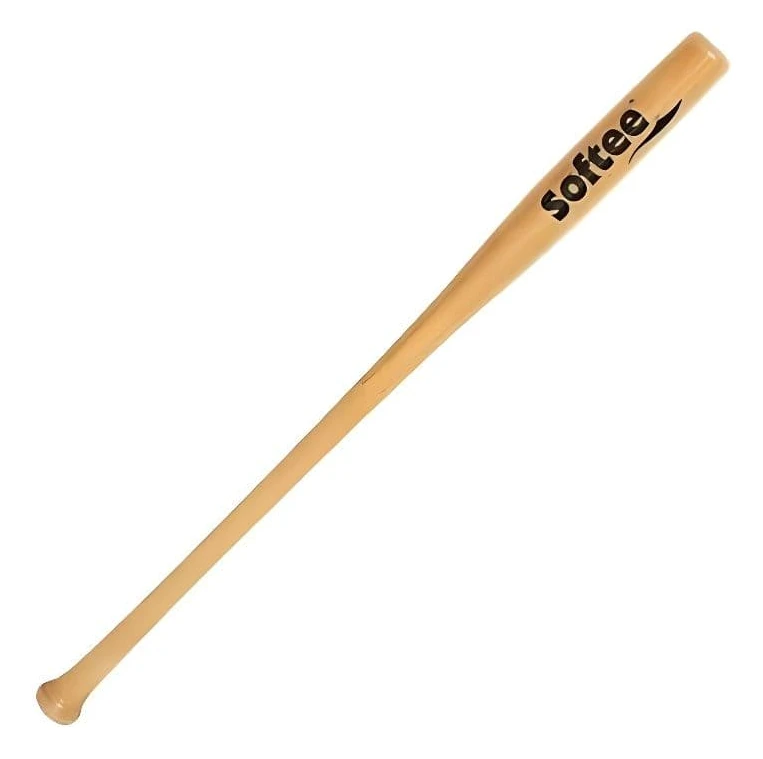 Softe basebollträ i trä - brunt - 90 cm