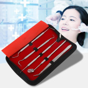 5 st Professionellt Tandläkarverktygsset i Rostfritt Stål Dentalhygien Rengöringskit