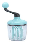 Handmixer PP Handhållen Äggvisp med Avtagbart Handtag Krämvisp Bekväm och Halkfri Lätt