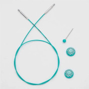 Fasta kablar för utbytbara rundstickor - 40 till 150 cm - The Mindful Collection - KnitPro(...) -