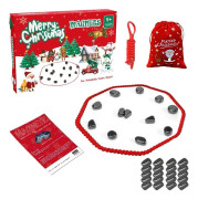 Magnetiska schackset, schackleksaker, pedagogiska spel, julklapparBarnrum, lämpliga för familjesammankomster och camping