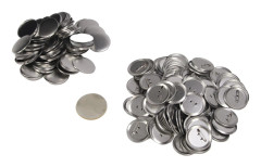 100 Set Tomma Leverans Runda Knappnålar Kit Mångsidigt Innovativt Metallknappsmärke Kit för DIY 3in
