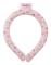 Nackkylring - Portabel och återanvändbar nackkylring | Nackis-krage, kyltillbehör för varmt väder, nackis-påse med gel, rosa
