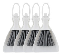 Mini sopskyffel & borstsats, 4-pack, kompakt design