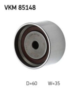 Styrrulle, kamrem Skf VKM 85148 - hyundai, kia - OE 24450-37100, 24450-37120
