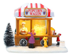 Jul Lysande Musikhus Jul Matvagn Snöhus Kreativa Ornament Juldekorationer Presenter
