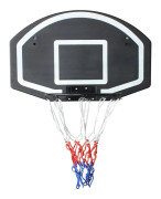 Väggmonterad basketkorg 72x46 cm, okrossbar akrylplanka med breakaway-ring, kraftig stålkonstruktion, för inomhus och utomhus, passar alla standardbol