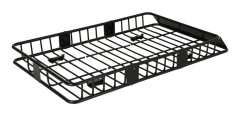 Takräcke lastkorg universal, justerbar 162×99×16 cm, metall svart