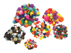 Colorations - Colored Pompoms 700pcs.