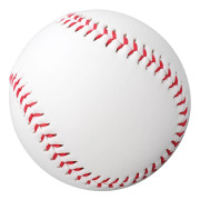 Standard 9 tum Handgjorda Basebollar Gummi Inner Mjuk Baseboll 7.2cm Softboll Träningsboll