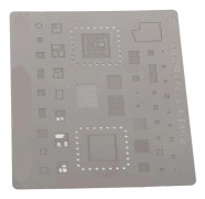 Telefon CPU BGA Reballing Schablon Reball Omarbetningsmall Skärm för IPhone 11 Pro Max