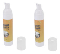 2 Burk 100ml Skumrengöringsspray Skonsamt Rengörande Skum Multifunktionell Interiörrengöring för Bil och
