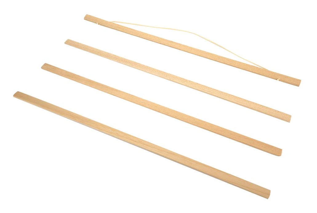 Modern Magnetisk Trä Fotoram DIY Affisch Rulltryck Konstverk Hängare (70 cm)