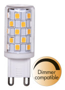 LED-lampa G9 Halo dimbar 4W 2700K 420 lumen