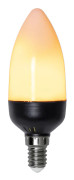 LED-lampa E14 C37 Flame