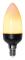 LED-lampa E14 C37 Flame
