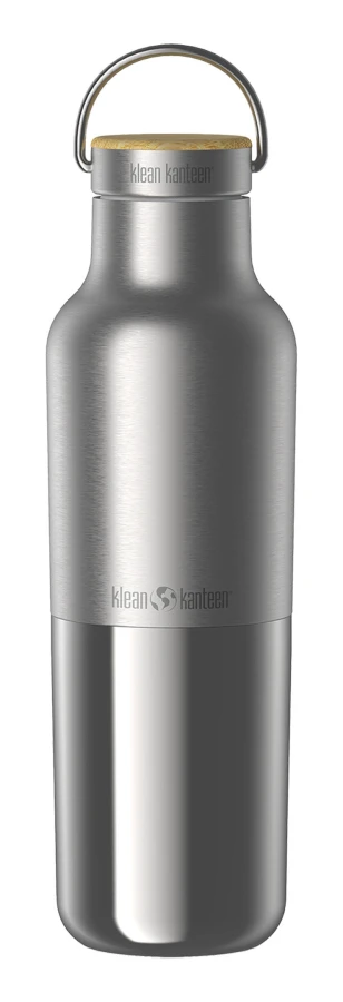 Klean kanteen Insulated Reflect-flaska med bambulock 592 ml