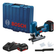 Bosch sticksåg GST 185-LI 2x4.0Ah Li-jon, handtag med S, väska
