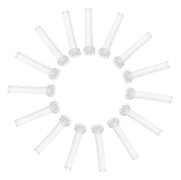 Örhängesärmar Skyddar Örhängen Tillbehör Transparent Plast 0.80X0.15X0.15cm 50Set (FMY)