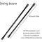 Metal Garden Swing Hanging Bars, Swing Replacement Bars, Round Metal Bars for Garden Swing Chair. 2-pack, Black Metal (80.5 cm/31.69 inches).