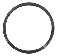 Kolfiberstil Interiör Växelspaksknopp Trim Cover för Cooper R54 R56