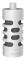 Philips GoZero AWP2731GRR - Vattenfiltreringsflaska - Storlek 7.5 cm diameter - Höjd 23.7 cm - 660 ml - grå