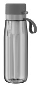 Philips GoZero AWP2731GRR - Vattenfiltreringsflaska - Storlek 7.5 cm diameter - Höjd 23.7 cm - 660 ml - grå