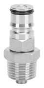 19-32 18 Gauge Rostfritt Stål Kulkoppling med 1 2 Tum NPT Gänga Vätske Kulkoppling Adapter för Corny Keg