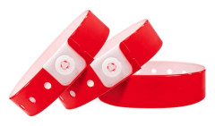 3pcs Plastic Party Wrist Strap PVC Disposable Wrist Strap