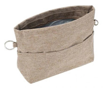 1 x 18*7.5*14.5cm handväska, handväskeset, multifickficka,